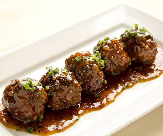 Albóndigas de Cerdo Tailandés