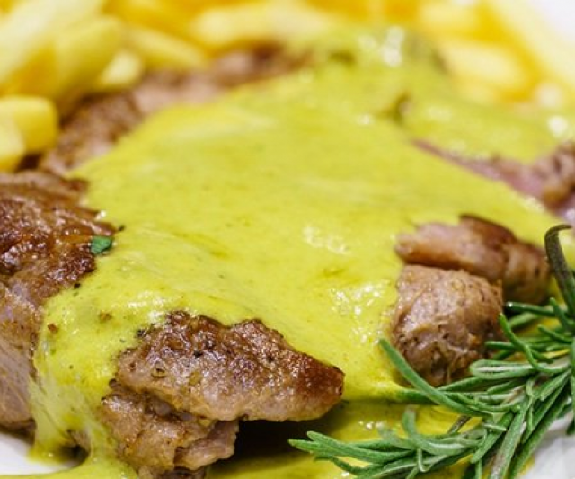 Bife a la Mostaza