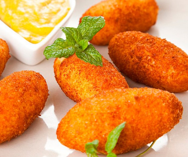 Croquetas de pollo para celiacos