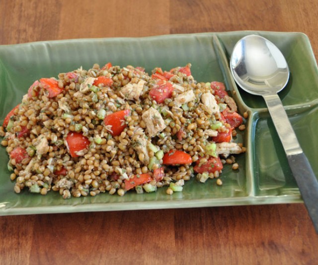 Ensalada de Trigo y Atún