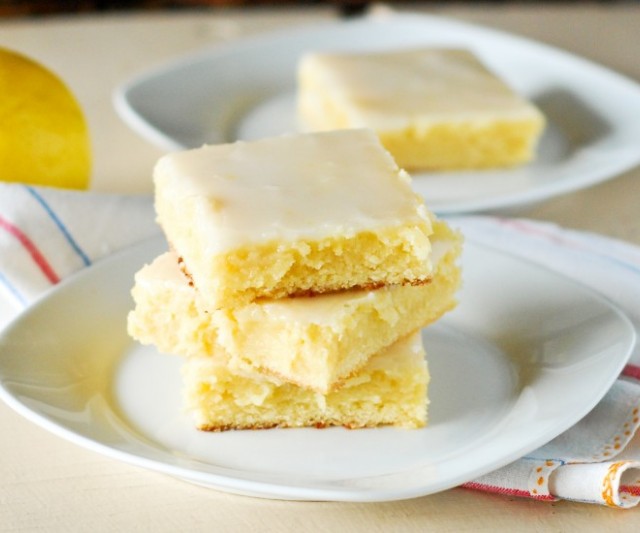 Brownie de Limón