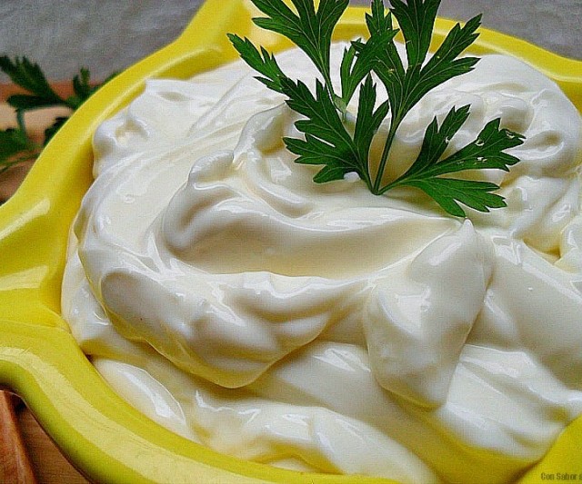 Receta de Mayonesa sin Huevo