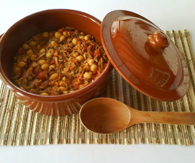 Ropa Vieja de Garbanzos