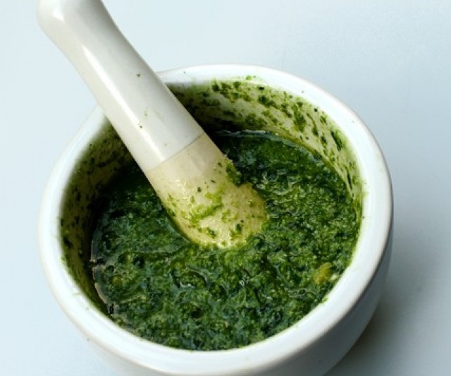 Pesto con Nueces